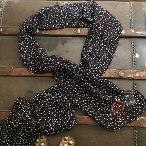 3/$25 Candies polka dot sheer scarf NWT